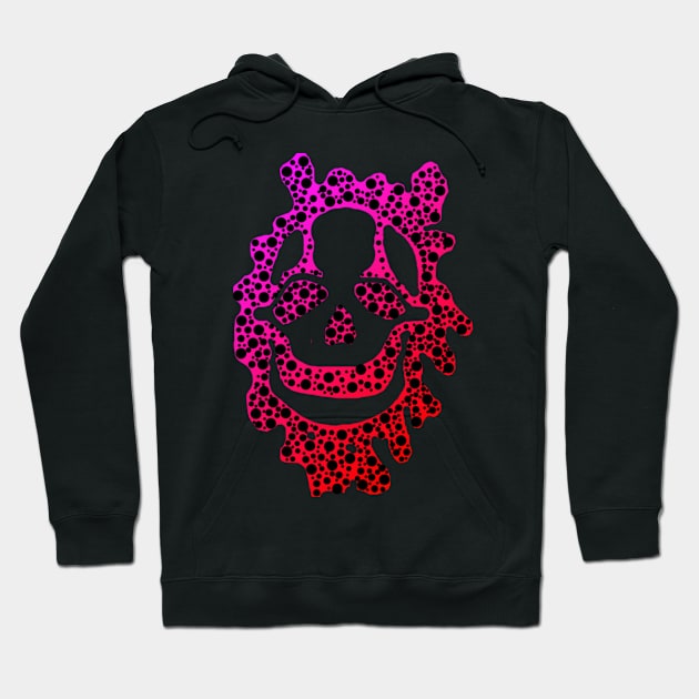 Toxic Skull (Purple & Red) Hoodie by Not Meow Designs 